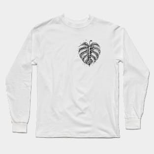 Monochromatic leaf Long Sleeve T-Shirt